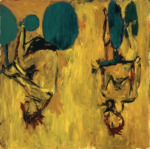 Les noies d'Olmo II (Georg Baselitz)