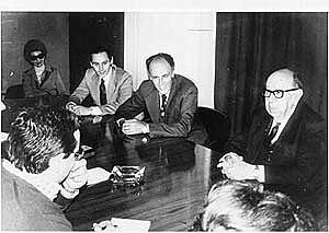 Presentación de la Junta Democrática