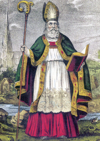 Saint Patrick Converts Ireland