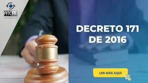Decreto 0171-2016 Ampliación Implementación del SGSST
