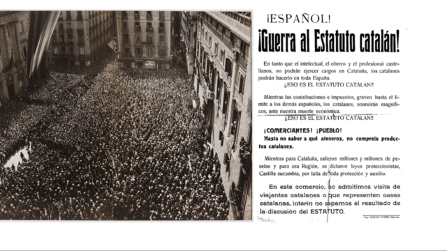 Aprobación del Estatuto de Cataluña