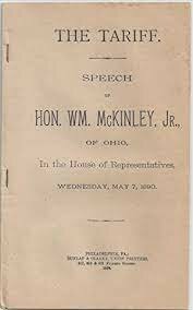 The McKinley Tariff