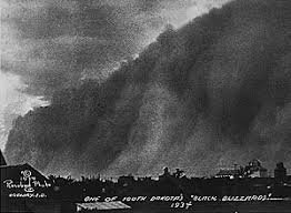 The start of the Dust Bowl