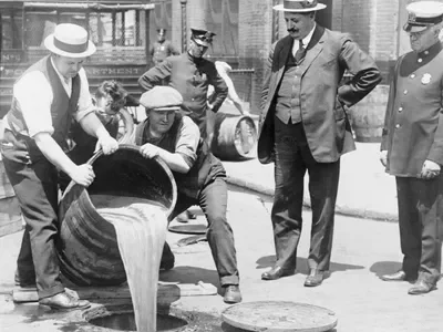 Prohibition Begins in the United States