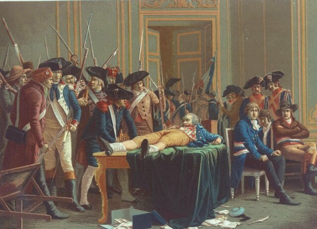 A jakobinus diktatúra vége