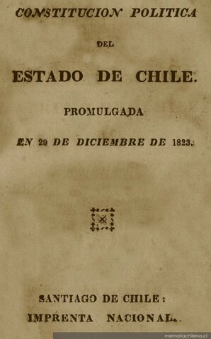 Constitución Política de 1823