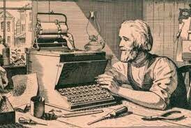 Invención de la maquina de escribir
