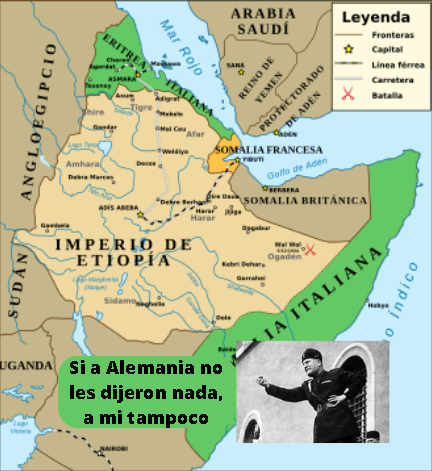 Invasión italiana de Abisinia