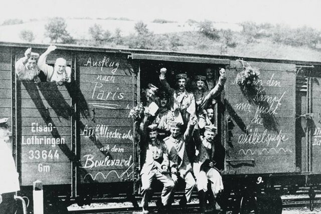 Entusiasmo por la guerra