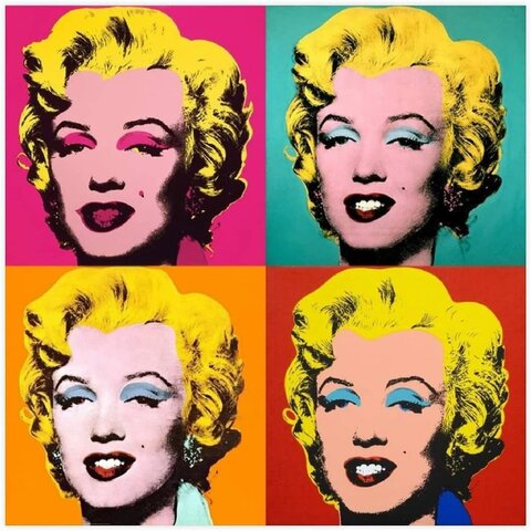 Andy Warhol's Marilyn Diptych