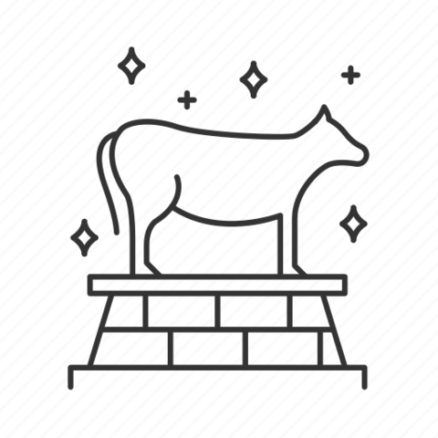 El pueblo adora al becerro de oro