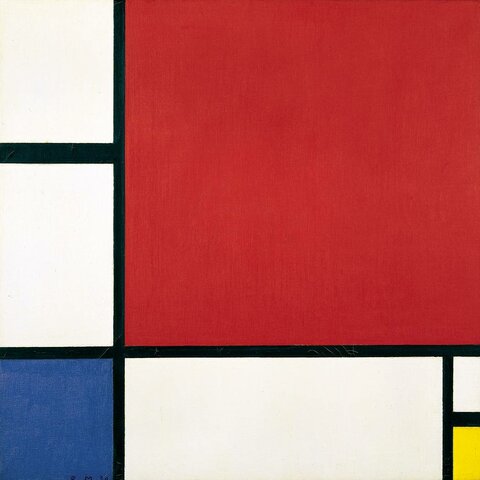 Composició II (Mondrian)