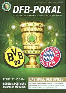 Mai 2014: Der FC Bayern München gewinnt das DFB-Pokalfinale.