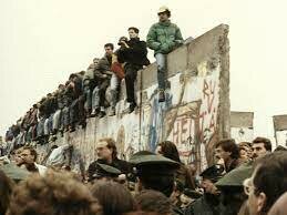 The Berlin Wall Falls