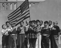 Japanese put in internment camps in the U.S.