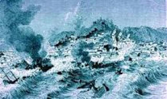 Lisbon earthquake kills 30,000