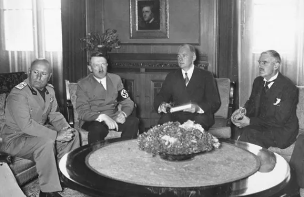 European appeasement of Hitler began