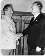 Germany and Russia signed a nonaggression pact