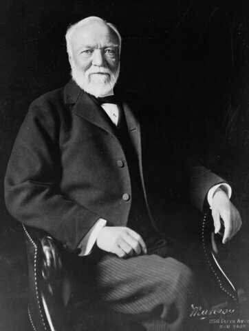 Andrew Carnegie Founds U.S. Steel