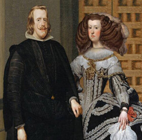 Felipe IV y Mariana de Austria se casan