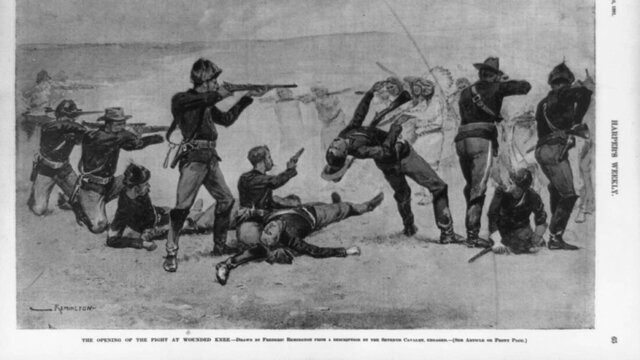 The Wounded Knee Massacre
