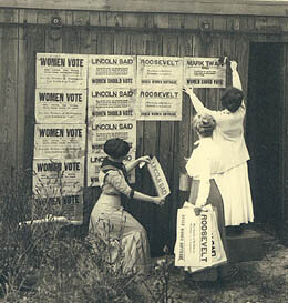 Woman's voting rights