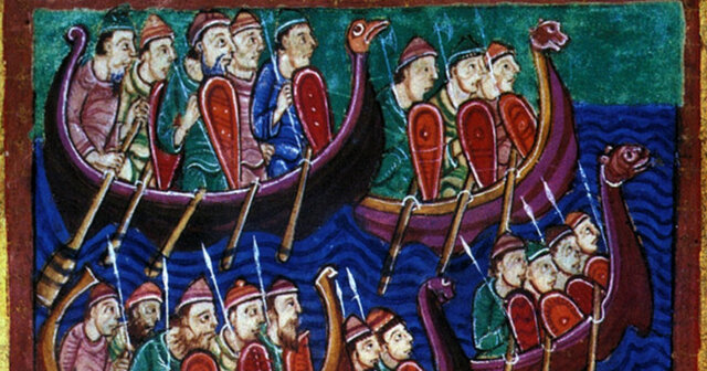 Los vikingos conquistan Inglaterra Anglosajona