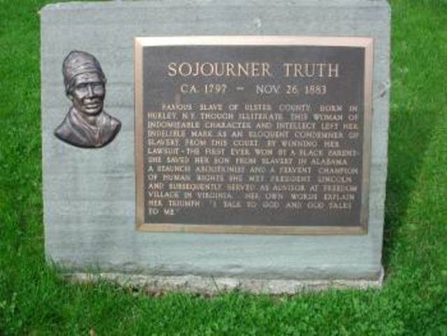 Sojourner Truth's Death
