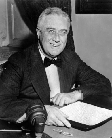 President Roosevelt Passes Away