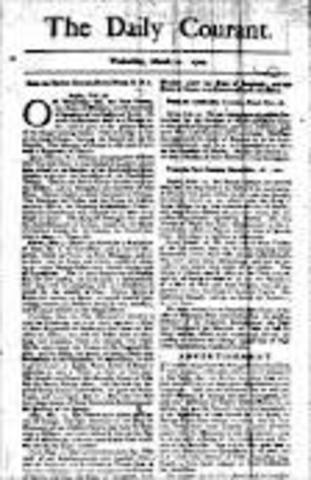The First Daily Newspaper