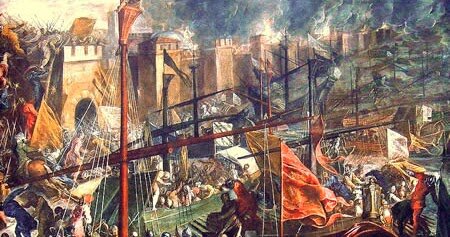 Massacre of Latin inhabitants of Constantinople.