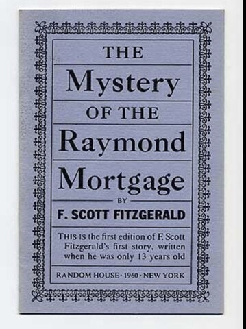 Fitzgerald’s First Publication