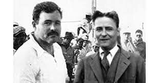 F. Scott and Ernest Hemingway