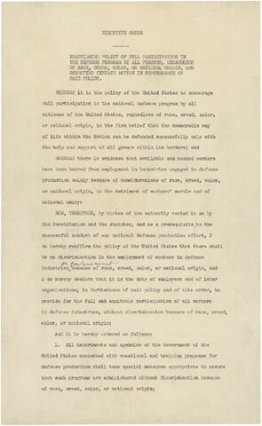 Executive Order 8802