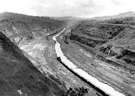 Building of Panama Canal Begins