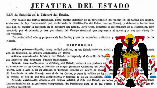 Ley de Sucesión a la Jefatura del Estado