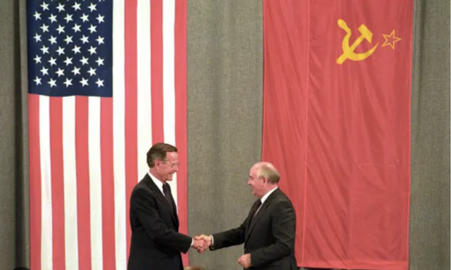 The Cold War is over and the USSR is dissolved