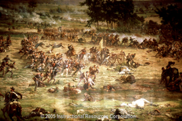 Battle at Gettysburg