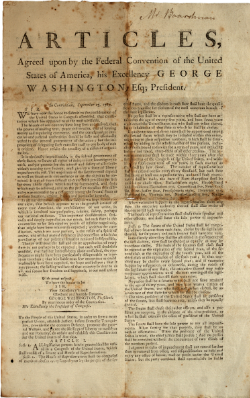 Ratification of the constitutuion