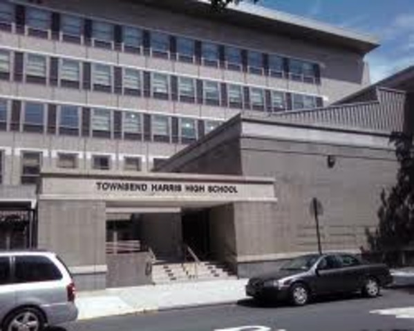 jonas went to Townsend Harris High School