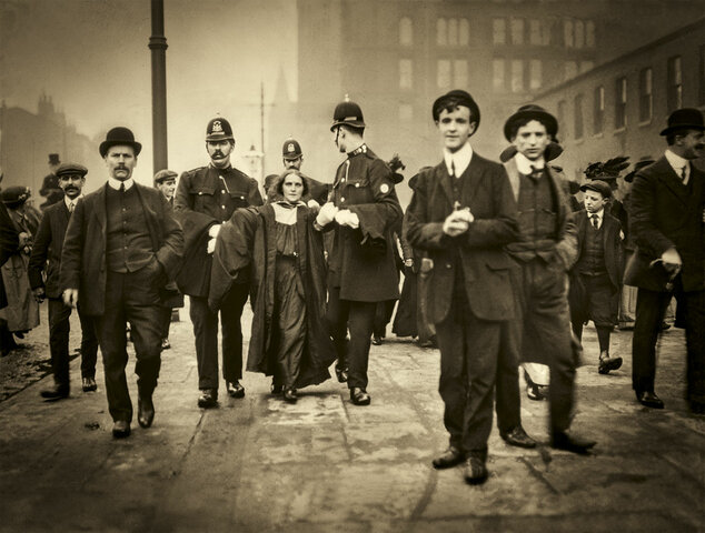 Las sufragistas en Inglaterra