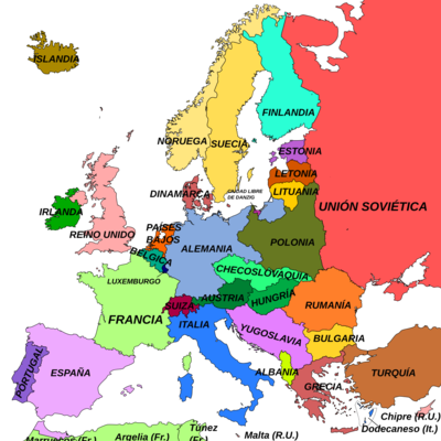 Timeline: Acontecimientos históricos (temas 9, 10 y 11)