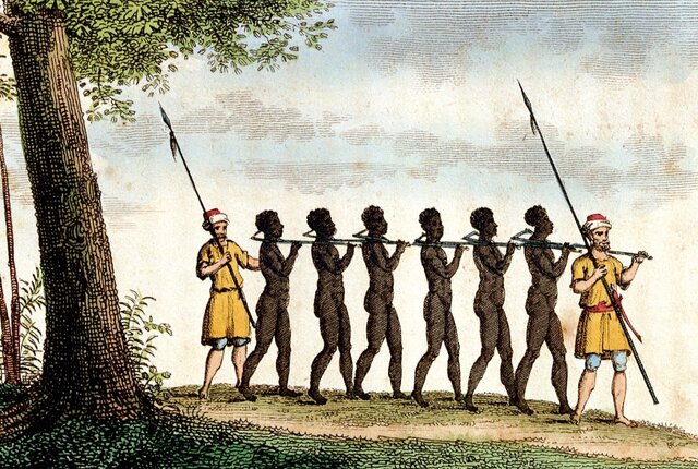 Primer transporta de esclavas