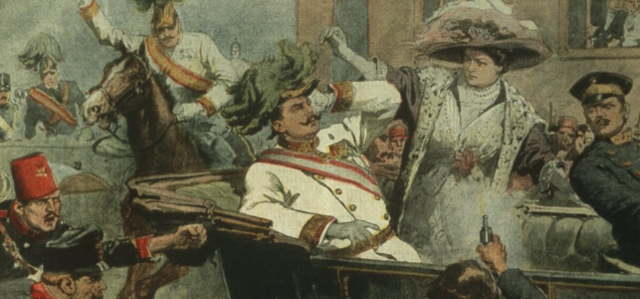 Assassinat de  Francisco Fernando d'Àustria