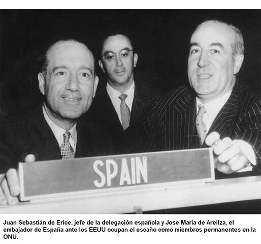 ENTRADA DE ESPAÑA EN LA ONU
