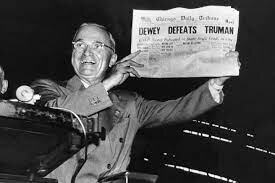 Truman is elected