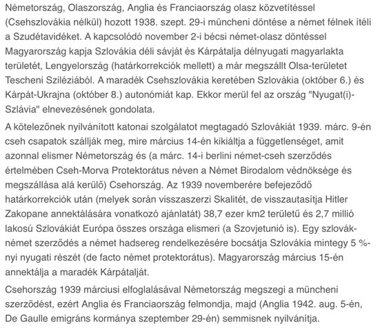 Csehszlovákia felosztása