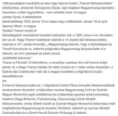 Trianoni békeszerződés