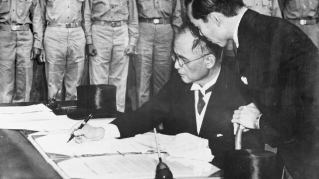 Japan Surrenders to the Allies