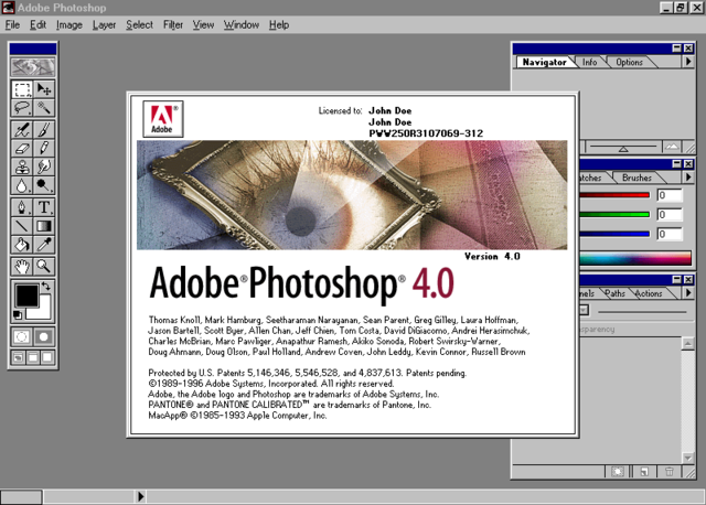 Photoshop 4.0, capas de ajuste y macros